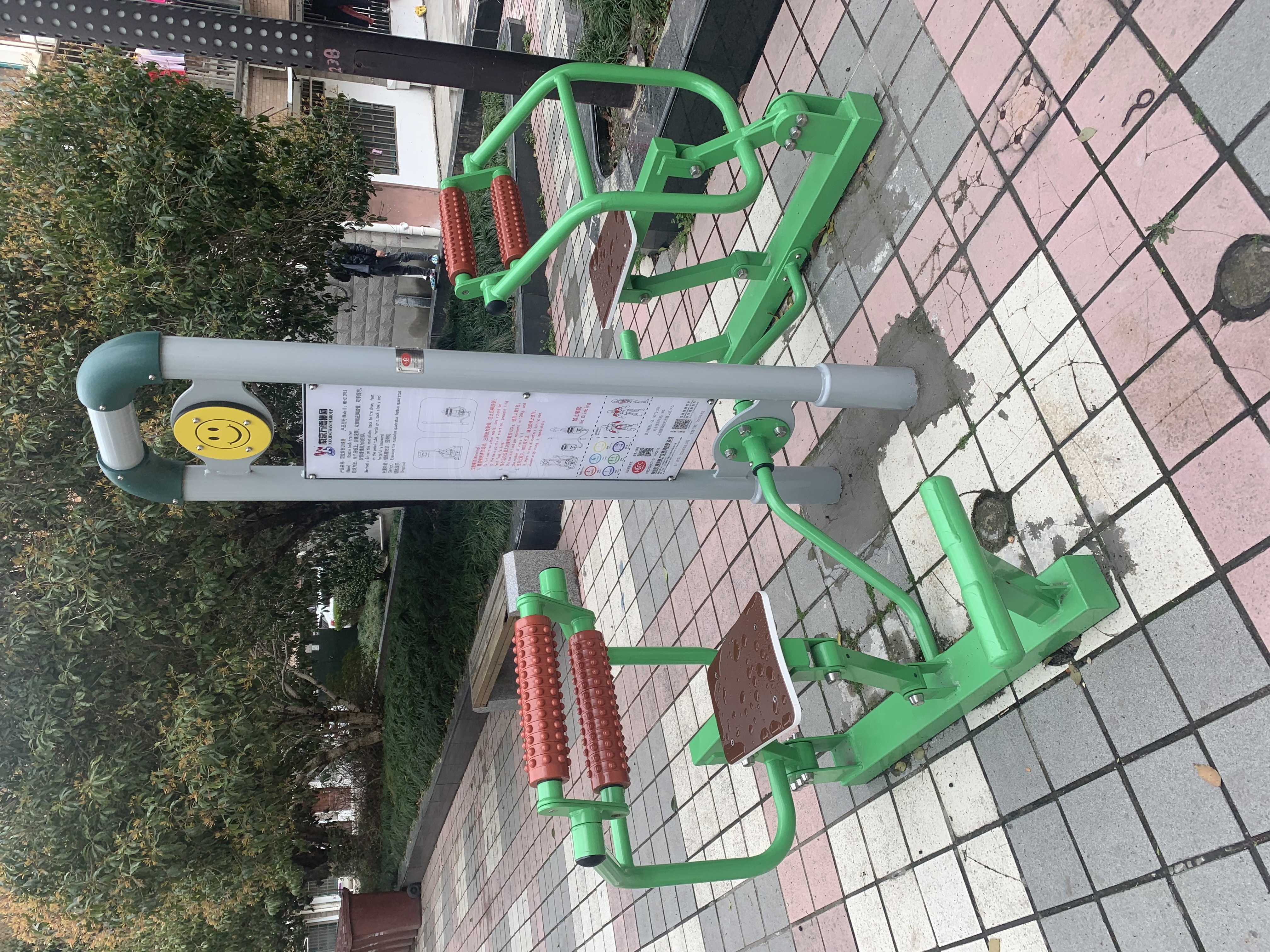 双位背部训练器