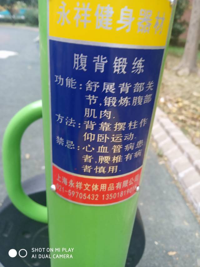 腹背锻炼器