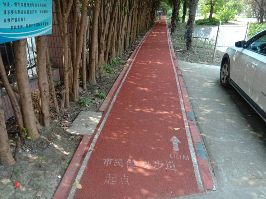 顾村镇老年活动中心市民健身步道