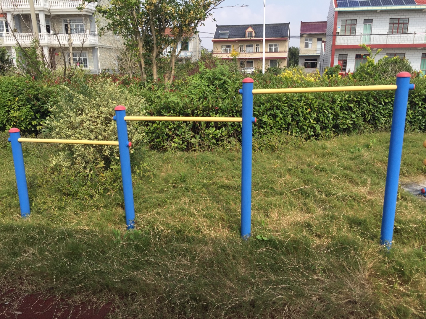 压腿杠