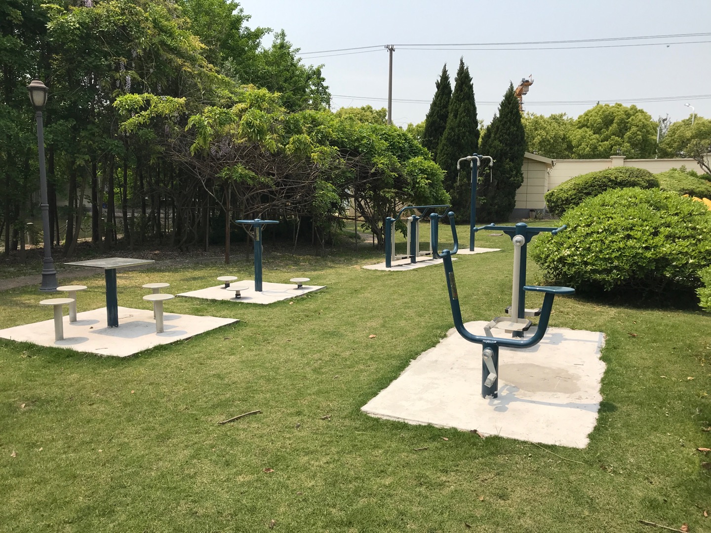绿波花园市民益智健身苑点