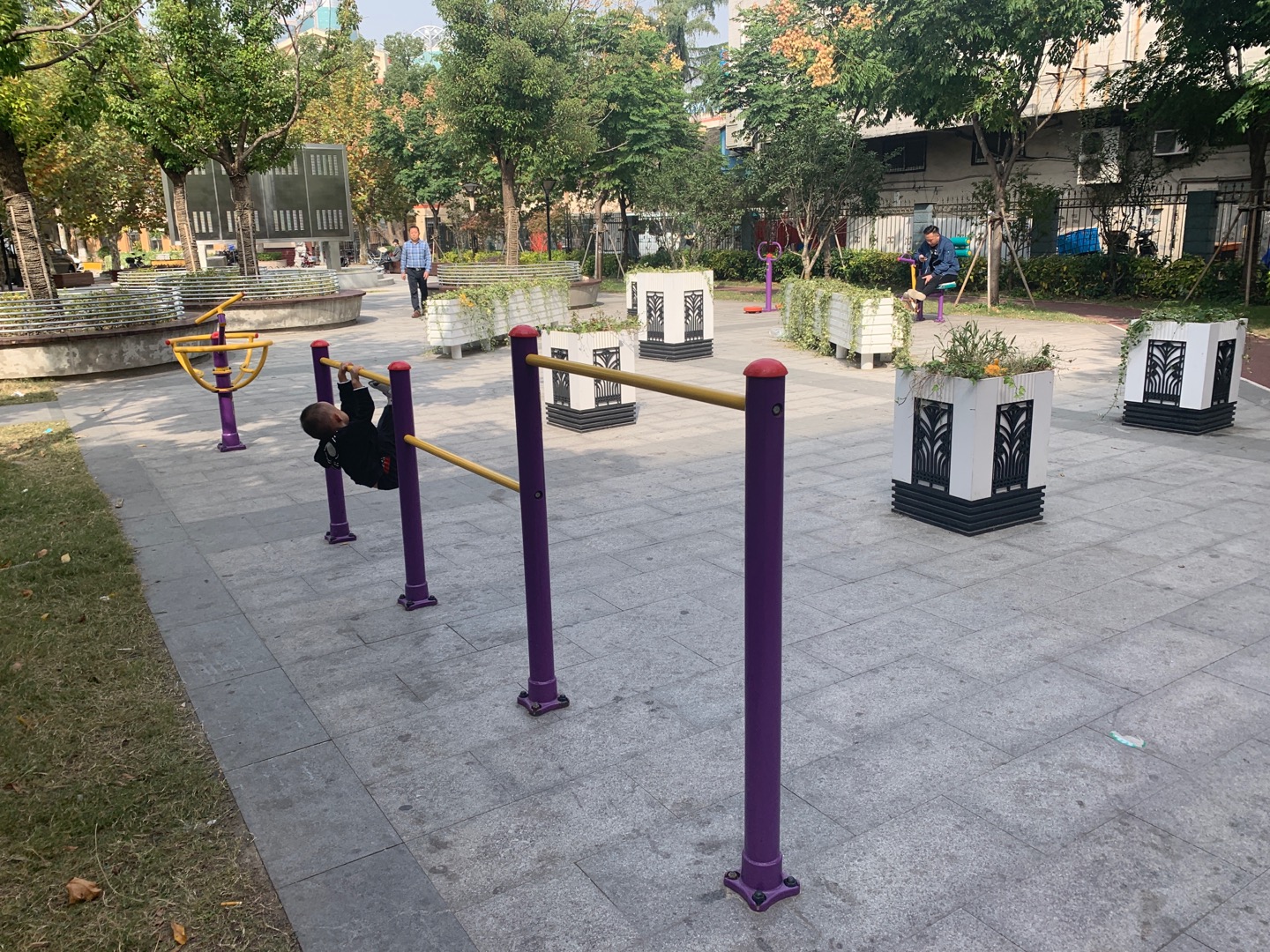 潍坊五村居委健身点2