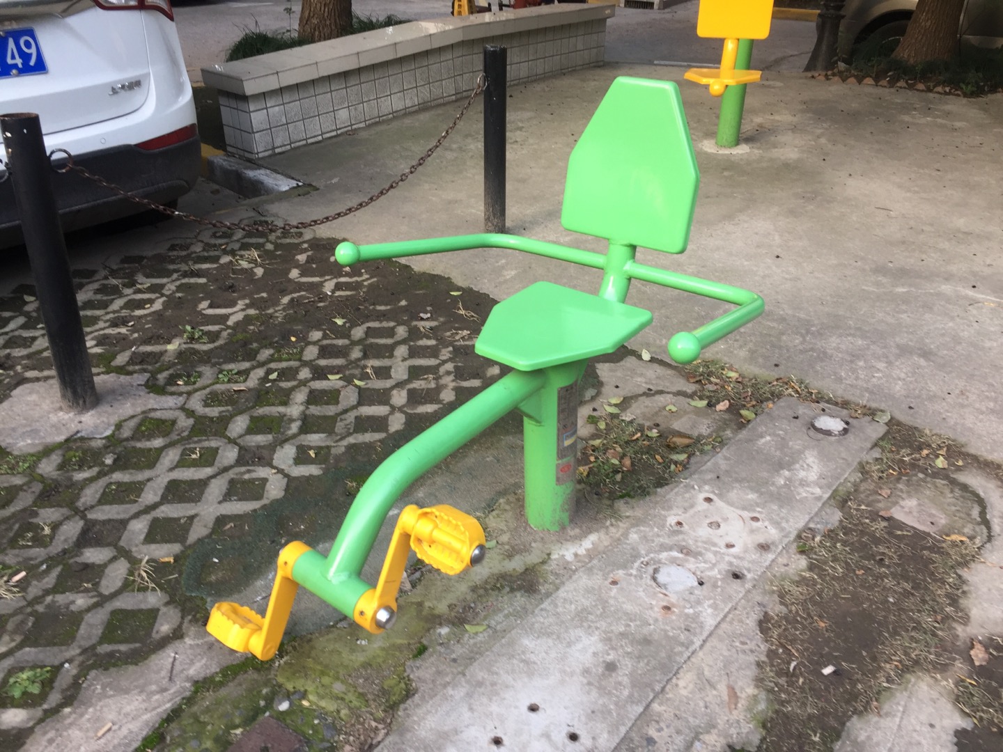 斜躺健身车