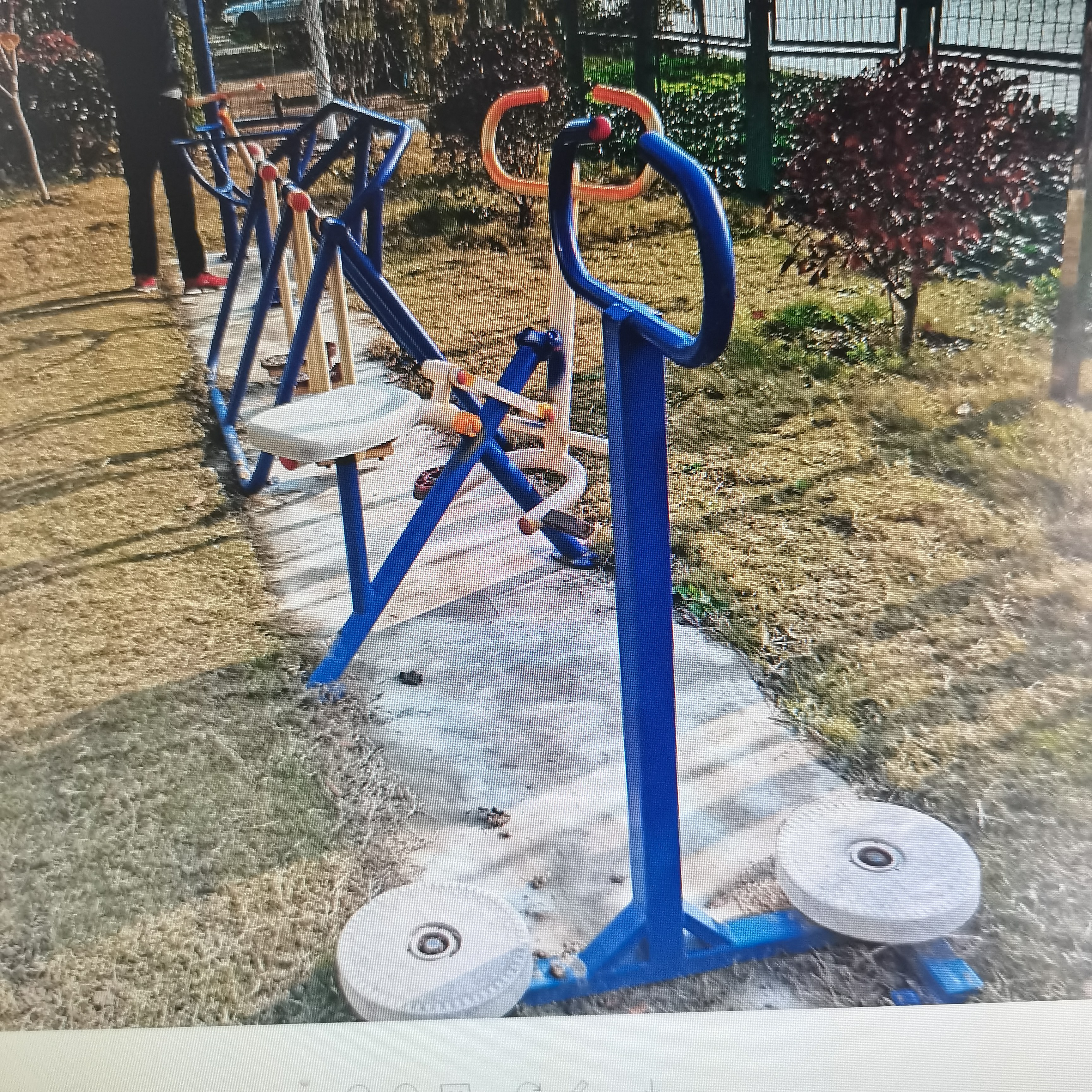 洪庙洋房小区市民益智健身苑点