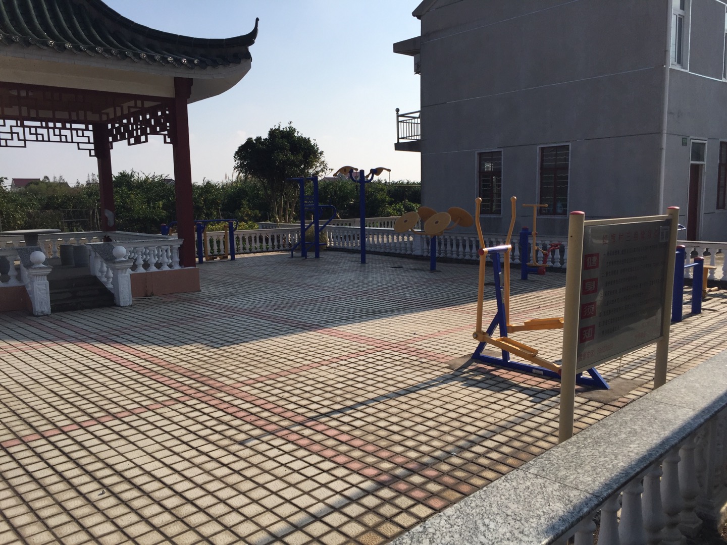 红旗村三组健身点