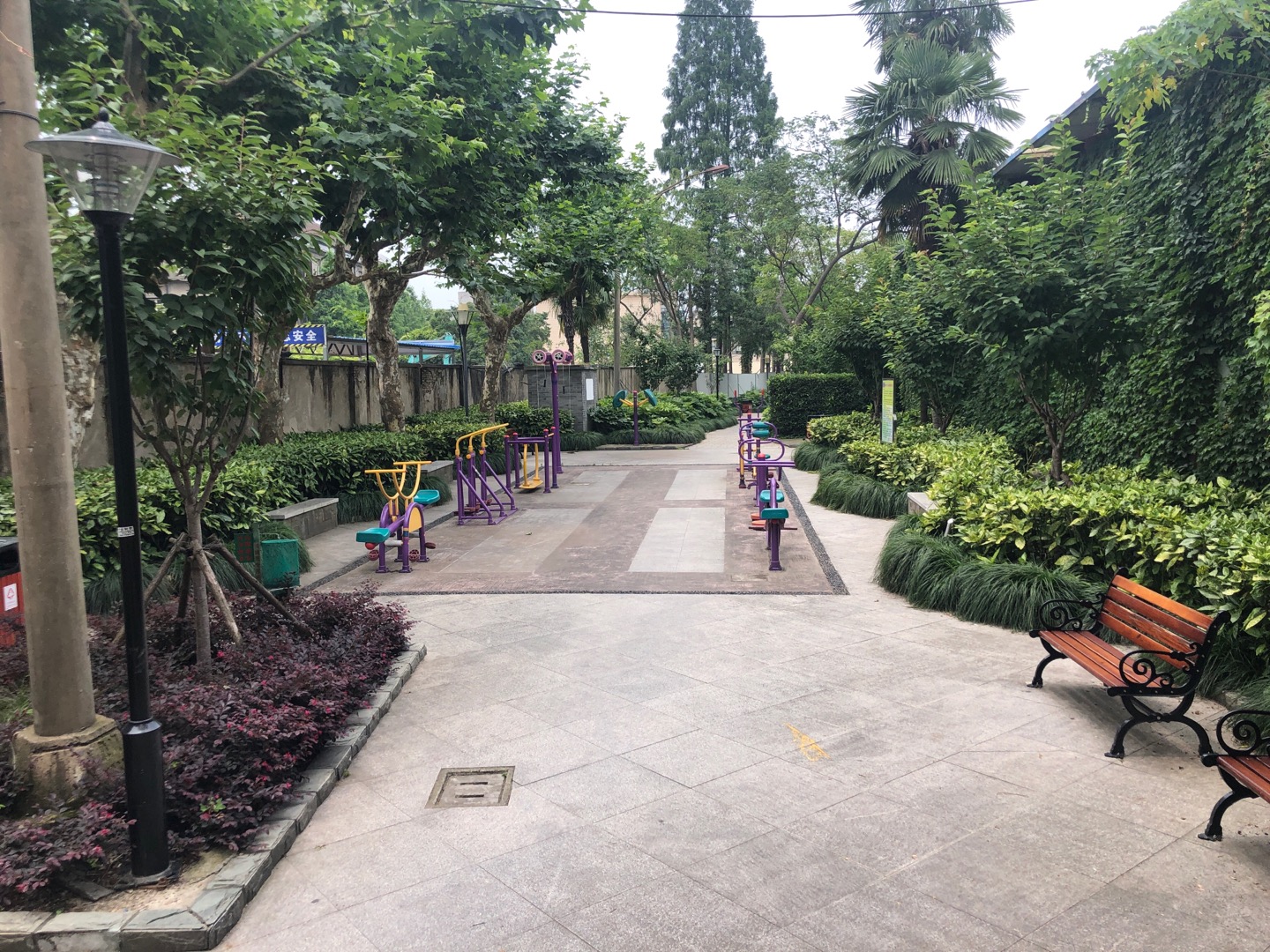 北街居委健身点