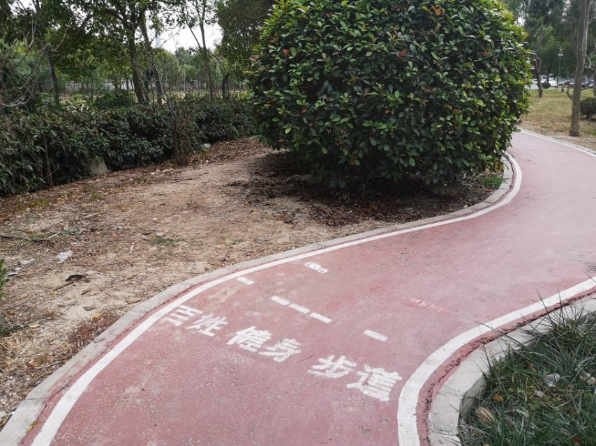 欣兰苑健身步道1