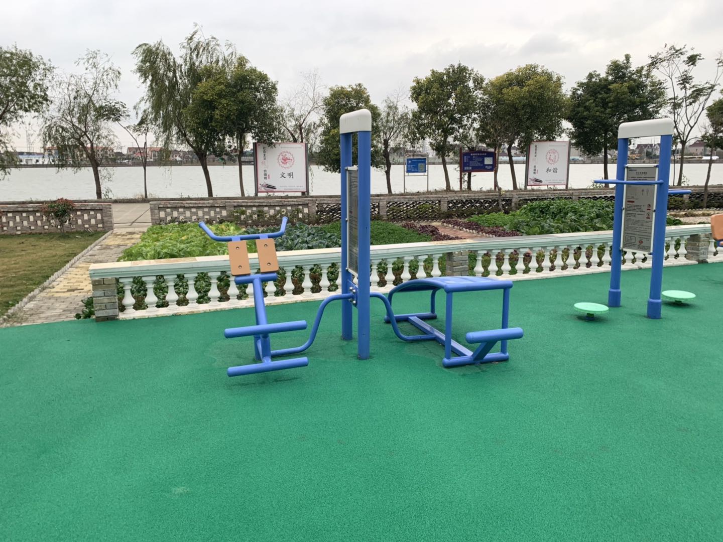 双立柱腹背训练器