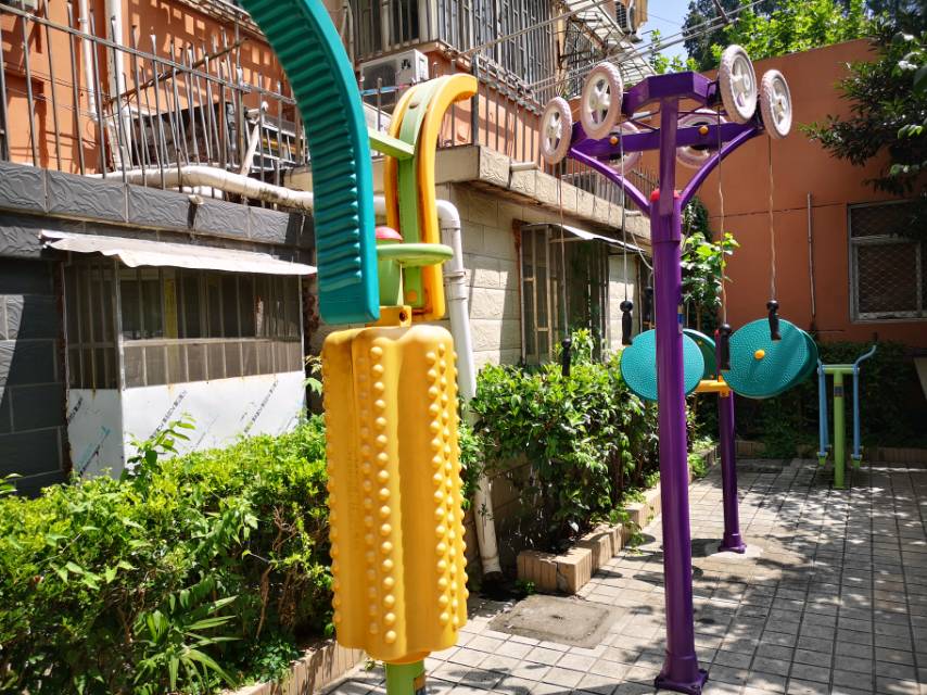 建设居委健身苑点