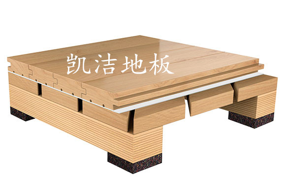 单层龙骨45°斜铺