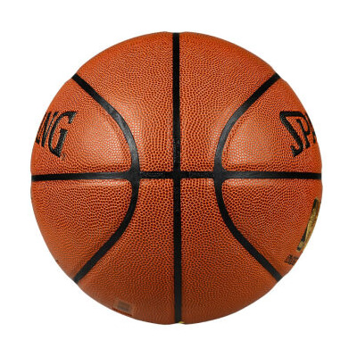 斯伯丁NBA LOGO金色经典篮球