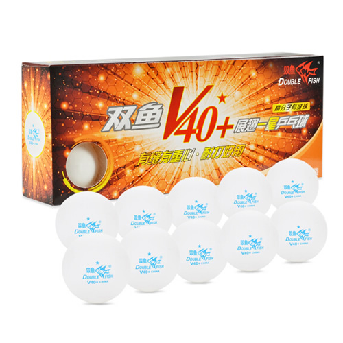 双鱼展翅V40+一星乒乓球