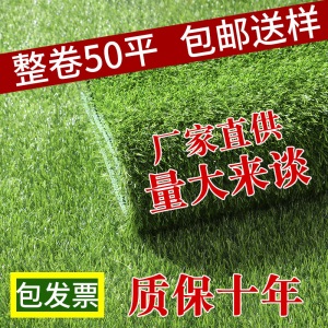 仿真人造草坪户外假草绿色地毯幼儿园足球场人造草坪户外人工草皮