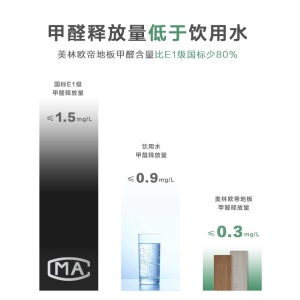 美林欧帝 实木复合地板 排骨芯三层15mm升级更稳定地热级防潮金刚耐磨北欧原木色室内木地板厂家直销 DP0303