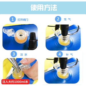 可爱布丁 儿童投掷篮球架充气室内家用二合一篮球框健身足球门1-3-6岁户外男孩运动玩具