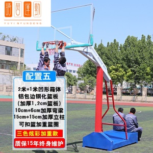 户外学校篮球架家用标准成年篮球架移动升降篮球架室外蓝球架