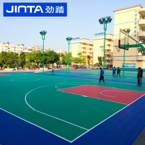 劲踏（JINTA）悬浮地板篮球场幼儿园室外悬浮式拼装地板户外 尊享型