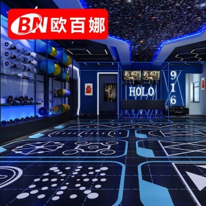 欧百娜（OBANA）健身房地胶垫 少儿体适能定制地胶健身工作室功能性运动pvc地板胶