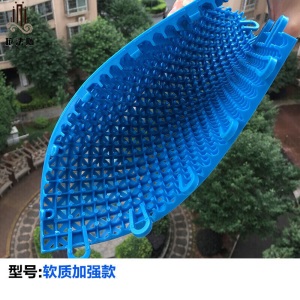 幼儿园悬浮地垫室外拼装式滑塑胶地板户外篮球场操场游乐场地板（下单前咨询客服，留言备注颜色） 软质款(160克)