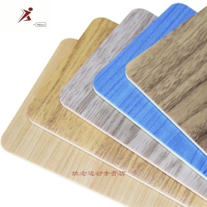 韵沐汐 羽毛球室内运动地板乒乓球PVC塑胶地板室外篮球场地垫健身房地胶定制