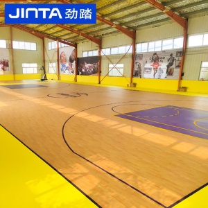劲踏（JINTA） 篮球场地胶 室内运动地胶篮球场地垫塑胶地板防滑耐磨pvc地胶垫 普及型