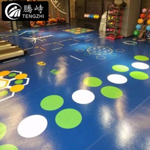 腾峙 TJ-230 健身房地胶360地垫私教pvc塑胶功能性运动地板个性定制地胶(不含运费安装费)