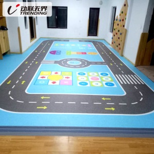 动联无界 私教健身房地胶