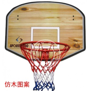 篮球架挂壁式篮球板标准篮框家用室内外儿童篮板家居装饰篮筐篮球筐 80320A男明星图案(室内使用)