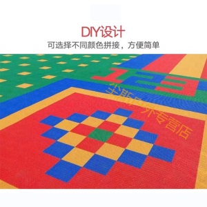 幼儿园悬浮地垫 篮球场地胶操场运动场拼装悬浮地板室外