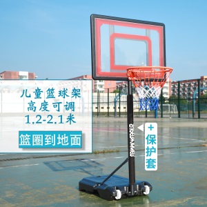 蓝球架室内蓝球架篮球框青少年室内家用训练篮框可升降移动儿童篮筐幼儿园篮球架 012通用型