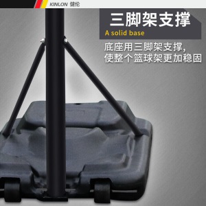 健伦（JEEANLEAN）篮球架成人可升降式标准家用儿童户外移动青少年 标准版