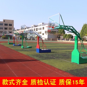 户外学校篮球架家用标准成年篮球架移动升降篮球架室外蓝球架