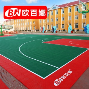 欧百娜悬浮地板篮球场地垫室外专用拼装地板室内篮球场地胶防滑pvc运动地板