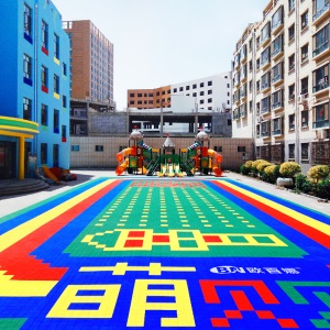 欧百娜 室外专用防晒悬浮拼装地垫