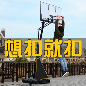 篮球架成人户外落地式家用室外标准篮球框子可升降移动户外投篮架子
