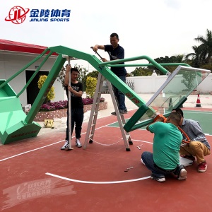 JINLING/金陵 篮球架 成人体育器材 11226室外装拆式篮球架 GDJ-3B （ 不含运费