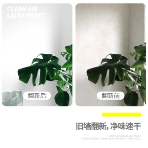 卡度 净味乳胶漆 内墙漆水性油漆涂料自刷翻新墙面漆 18KG