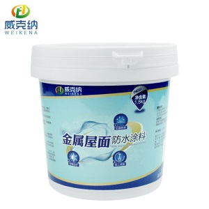 威克纳 金属屋面防水涂料屋顶彩钢瓦铁皮防水补漏材料裂缝防水胶 金属屋面防水胶 1.5kg