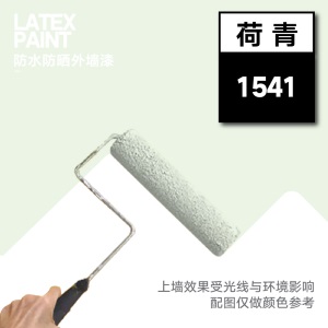 卡度（KADU）外墙乳胶漆二代自刷外墙漆防水防晒卫生间防水漆涂料外墙室外墙面漆白色2KG