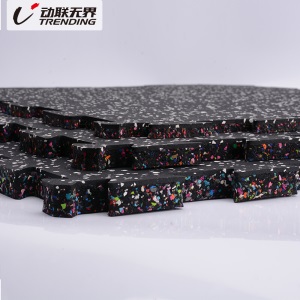 动联无界 家用健身房橡胶地垫室内环保力量区减震缓冲垫子健身运动地垫