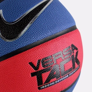 NIKE耐克篮球 室内外水泥地7号标准比赛篮球AJ防滑耐磨训练AirJordan蓝球 BB0639-463【红白蓝
