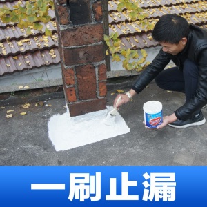 坚能 屋顶防水补漏材料外墙防水涂料房顶楼顶聚氨酯防水胶室外楼房屋面沥青隔热涂料