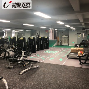 动联无界 家用健身房橡胶地垫室内环保力量区减震缓冲垫子健身运动地垫