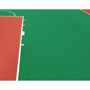 硅PU地坪漆室内外哑光水性丙烯酸防水耐磨篮球场家用水泥地板面漆 底漆(1公斤)
