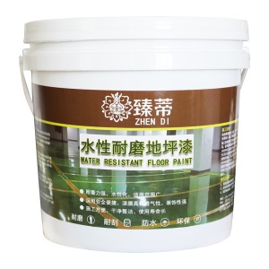 臻蒂 地坪漆防水防滑耐磨净味水泥地室内外家用地板地面漆防尘车间厂房地漆水性面漆环氧树脂漆 标准绿