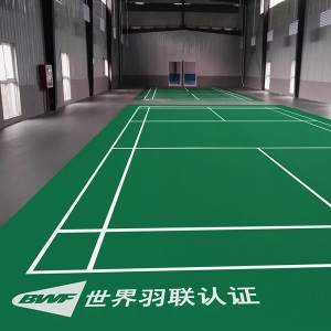 欧百娜羽毛球地胶室内乒乓球篮球场地防滑地垫PVC塑胶运动地板羽毛球场地胶垫