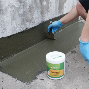 沃特浦防水涂料屋顶防水补漏材料房顶裂缝防水胶沥青补漏王平房聚氨酯房屋楼顶防漏水堵漏胶 【仅售500桶】黑色4斤