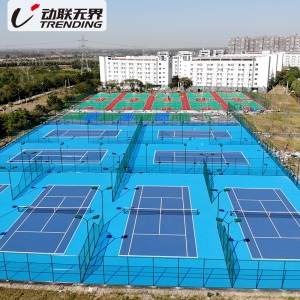 动联无界 室外篮球场地胶室外地垫PFO运动地垫篮球专用羽毛球室外场地 5.0毫米
