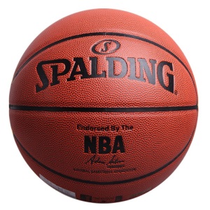 SPALDING斯伯丁NBA掌控比赛用球室内室外PU篮球7号球74-604Y