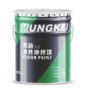 厂房车间水性环氧丙烯酸地坪漆施工篮球场水泥地面漆划线环保涂料 绿色